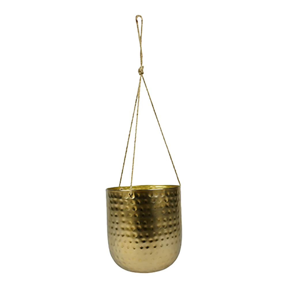 Hangpot Kody - D17 X H20cm - Goud 3 Hangpot Kody - D17 X H20cm - Goud