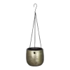 Hangpot Mira - D18 X H16cm - Goud 2 Hangpot Mira - D18 X H16cm - Goud -Tuinbenodigdheden Bevordering hangpot mira d18 h16cm industrieel goud hangpot 1