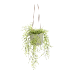 Hangpot Resa - D18,5 X H17cm - Lichtgrijs 10 Hangpot Resa - D18,5 X H17cm - Lichtgrijs -Tuinbenodigdheden Bevordering hangpot resa d18 5 x h17cm lichtgrijs hangpot 4 1