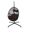 Hangstoel Laos - Zwart/Bruin 2 Hangstoel Laos - Zwart/Bruin -Tuinbenodigdheden Bevordering hangstoel laos zwart bruin 1