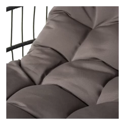 Hangstoel Norway - Inklapbaar - Zwart/Bruin -Tuinbenodigdheden Bevordering hangstoel norway inklapbaar zwart bruin 3