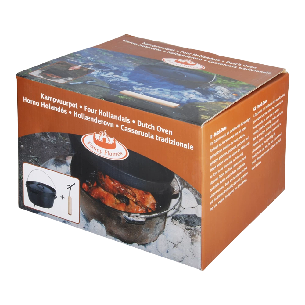 Kampvuurpot 10 Inch - Fancy Flames 5 Kampvuurpot 10 Inch - Fancy Flames - Afbeelding 3