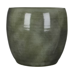 Bloempot Lester - D38 X H35cm - Groen