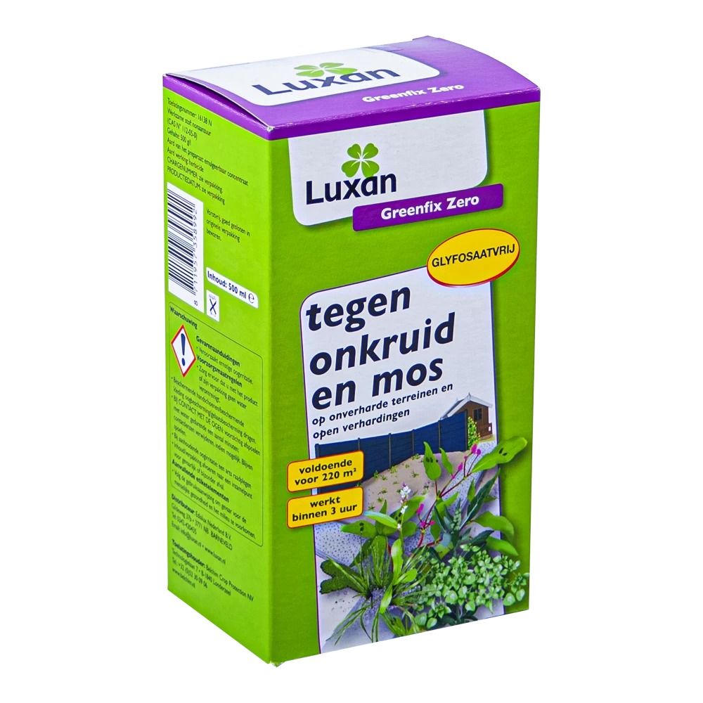 Luxan Greenfix Zero 500ml Glyfosaatvrij Concentraat - Onkruid En Aanslag 3 Luxan Greenfix Zero 500ml Glyfosaatvrij Concentraat - Onkruid En Aanslag