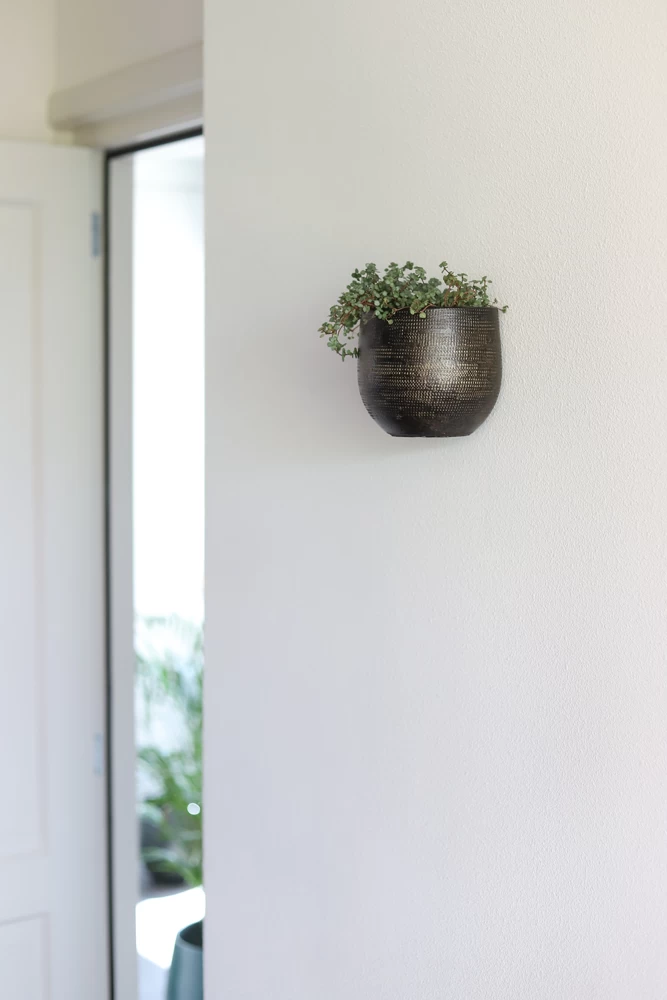 Muur Bloempot Tokio - D20 X H18cm - Goud 4 Muur Bloempot Tokio - D20 X H18cm - Goud - Afbeelding 2