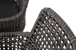 Opera Dining Stoel - Antraciet - Incl. Kussen 12 Opera Dining Stoel - Antraciet - Incl. Kussen -Tuinbenodigdheden Bevordering opera dining stoel antraciet incl kussen 5 3