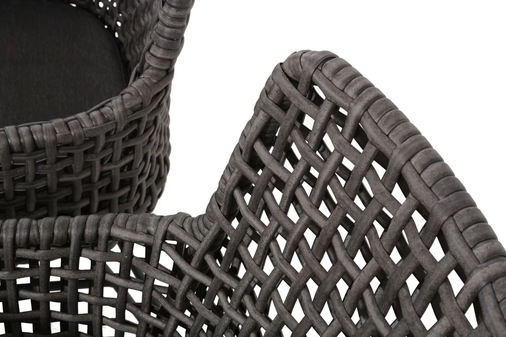 Opera Dining Stoel - Antraciet - Incl. Kussen 7 Opera Dining Stoel - Antraciet - Incl. Kussen - Afbeelding 5