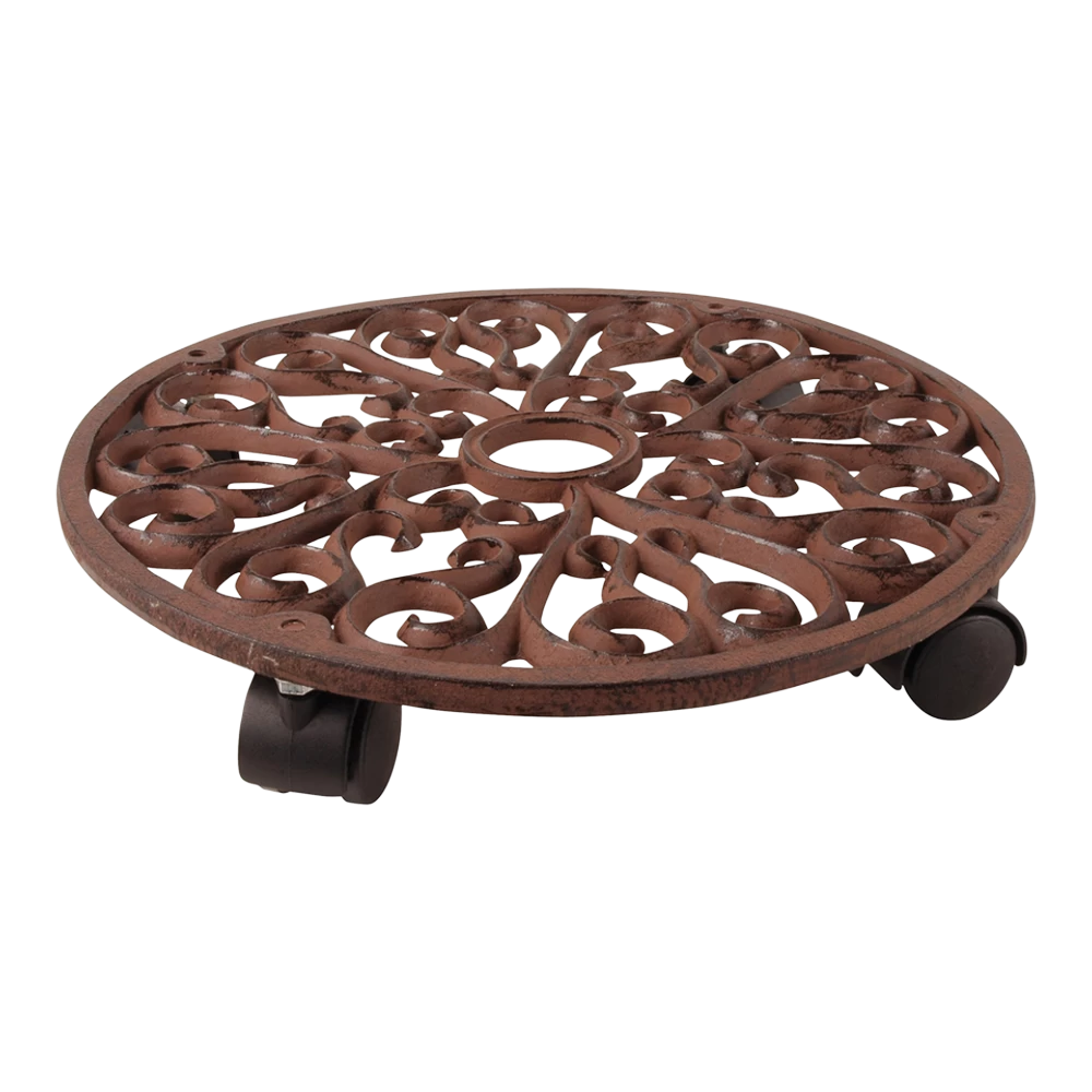 Plantentrolley Rond L - Esschert's Garden 4 Plantentrolley Rond L - Esschert's Garden - Afbeelding 2