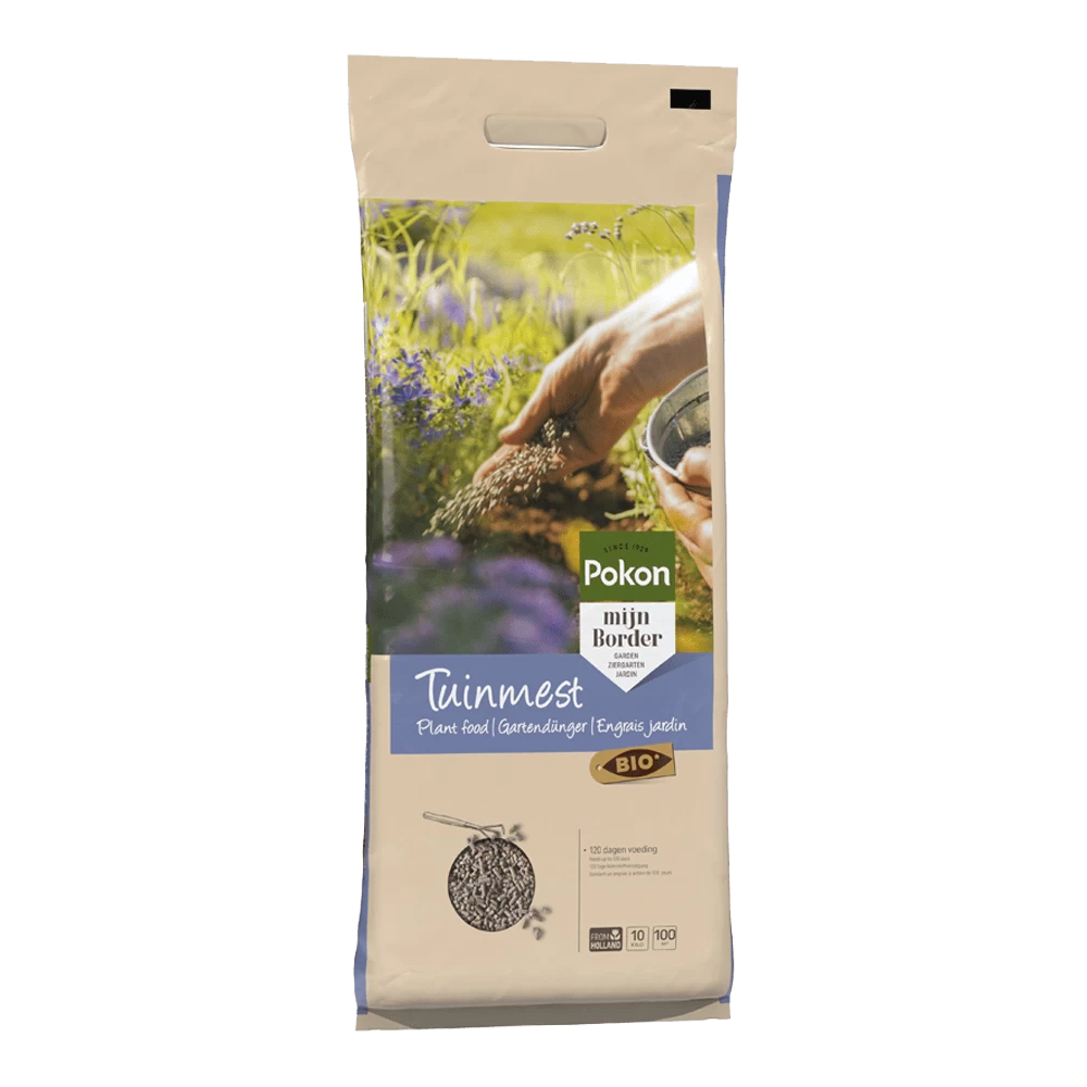 Pokon Bio Tuinmest 10kg - Tuinplanten Voeding, Gazonmeststof 3 Pokon Bio Tuinmest 10kg - Tuinplanten Voeding, Gazonmeststof