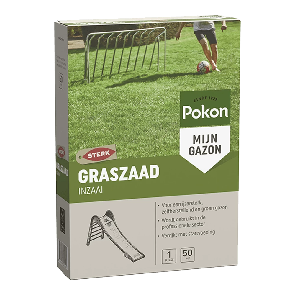 Pokon Graszaad Inzaai 1kg - Graszaad 3 Pokon Graszaad Inzaai 1kg - Graszaad