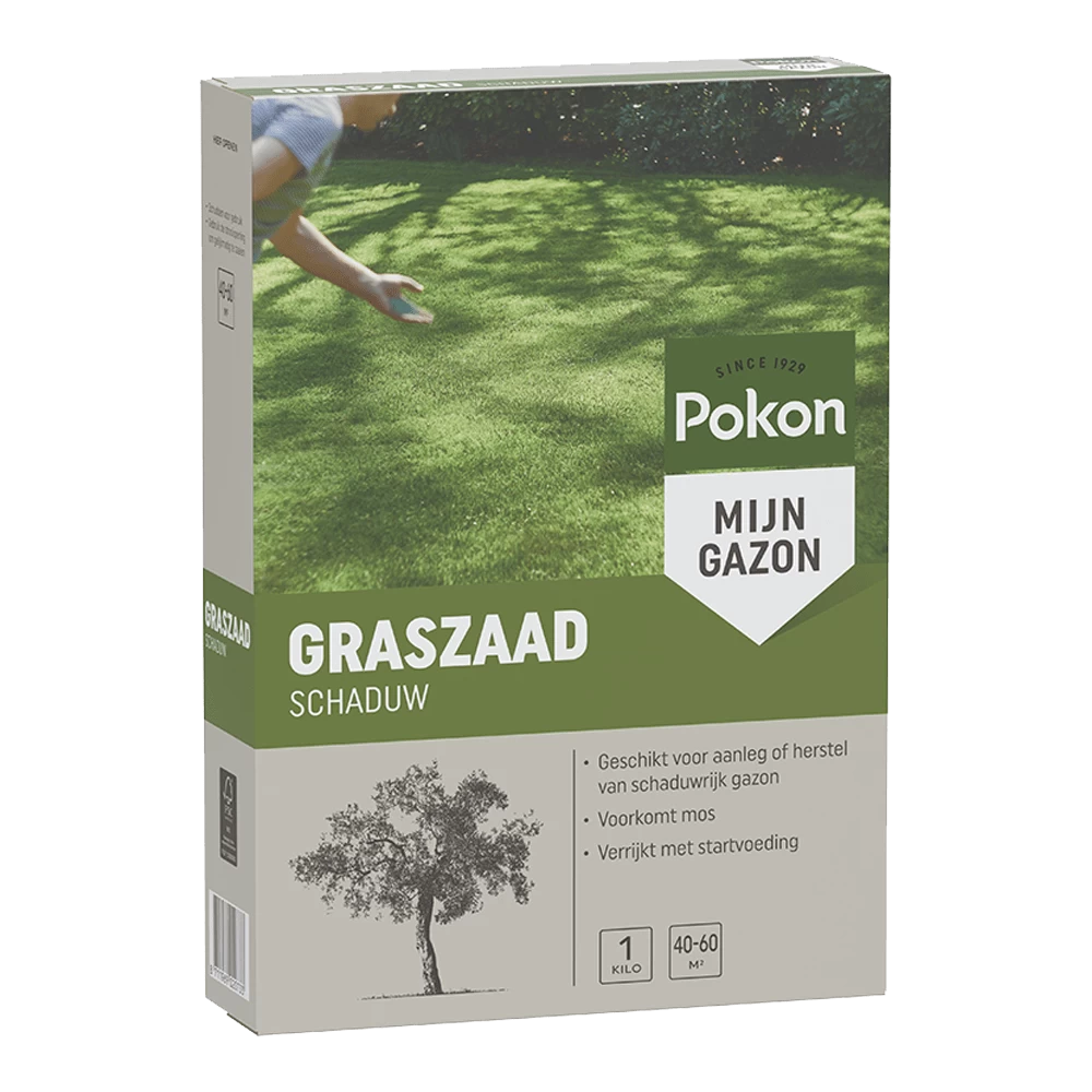 Pokon Graszaad Schaduw 1kg - Graszaad 3 Pokon Graszaad Schaduw 1kg - Graszaad