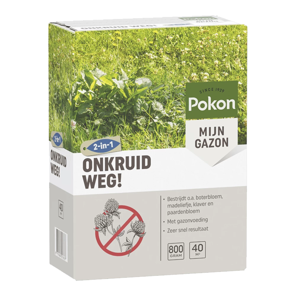Pokon Onkruid Weg! 800gr Voor 40mu00b2 - Onkruid En Aanslag