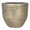 Bloempot Fien - D27 X H25cm - Goud -Tuinbenodigdheden Bevordering pot fien d27 h25cm industrieel goud bloempot 1 5