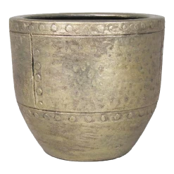 Bloempot Fien - D27 X H25cm - Goud