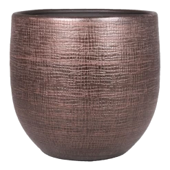 Bloempot Mira - D29 X H27cm - Koper