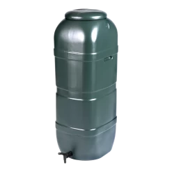 Regenton 100L Kunststof 'slimline' - Groen H96x36x32cm - Nature