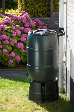 Regenton 120L Kunststof - Groen - H81xu00d850cm - Nature -Tuinbenodigdheden Bevordering regenton 120l kunststof groen h81x50cm 6 2