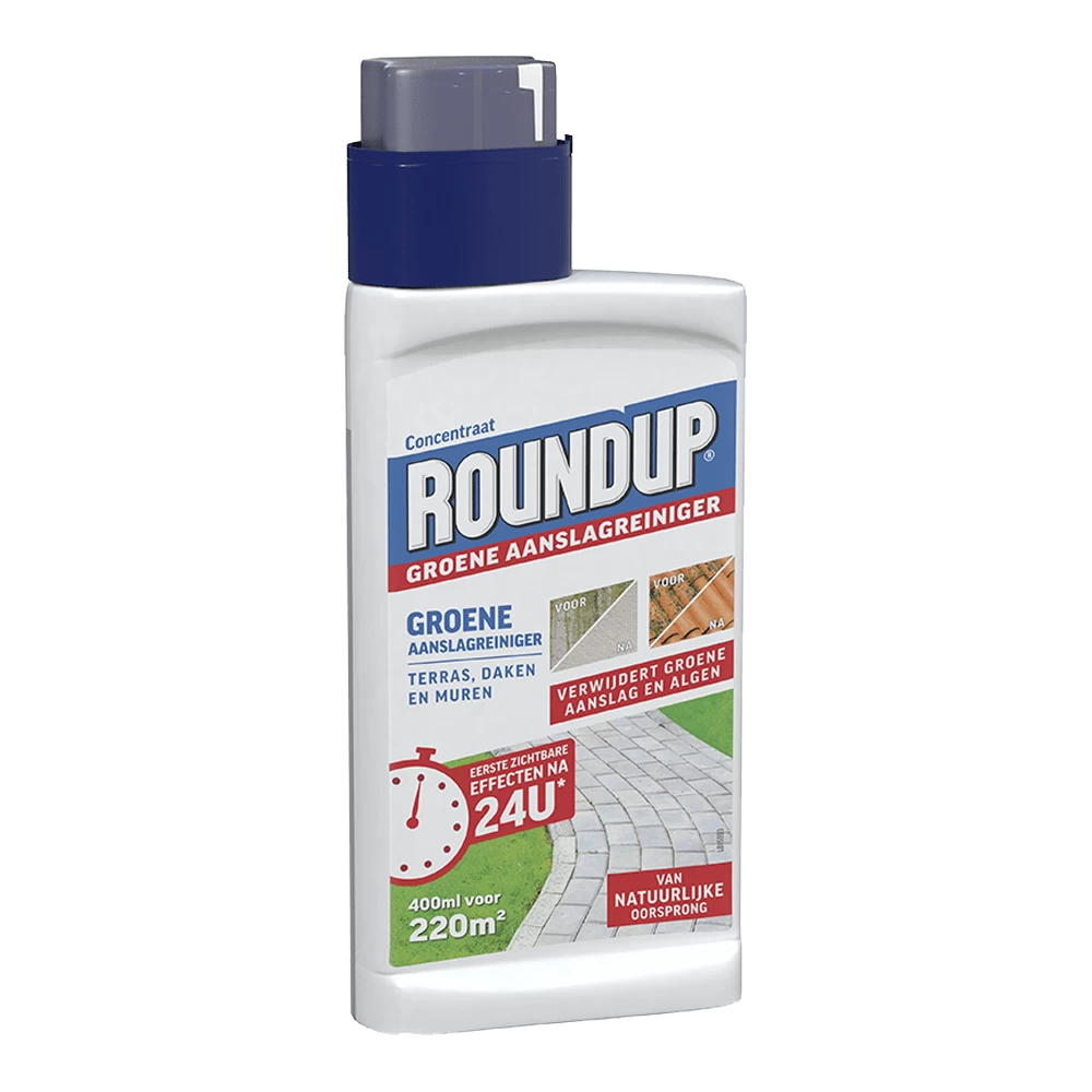 ROUNDUPu00ae Groene Aanslagreiniger Concentraat 400ml - Onkruid En Aanslag 3 ROUNDUPu00ae Groene Aanslagreiniger Concentraat 400ml - Onkruid En Aanslag