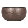 Plantenschaal Mira - D34 X H15cm - Koper -Tuinbenodigdheden Bevordering schaal mira d34 h15cm koper plantenschaal 1 1