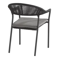 Sienna Dining Stoel - Grijs - Incl. Kussen -Tuinbenodigdheden Bevordering sienna dining stoel grijs incl kussen 3 1