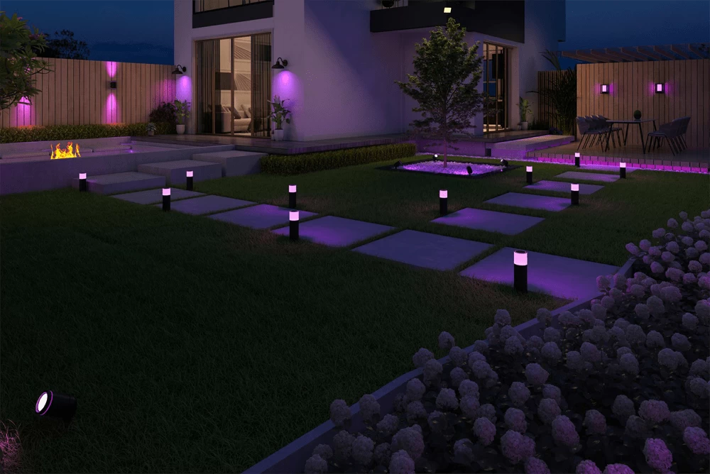 Calex Smart Outdoor Classic Wandlamp RGB CCT - 4W 380lm 6 Calex Smart Outdoor Classic Wandlamp RGB CCT - 4W 380lm - Afbeelding 4