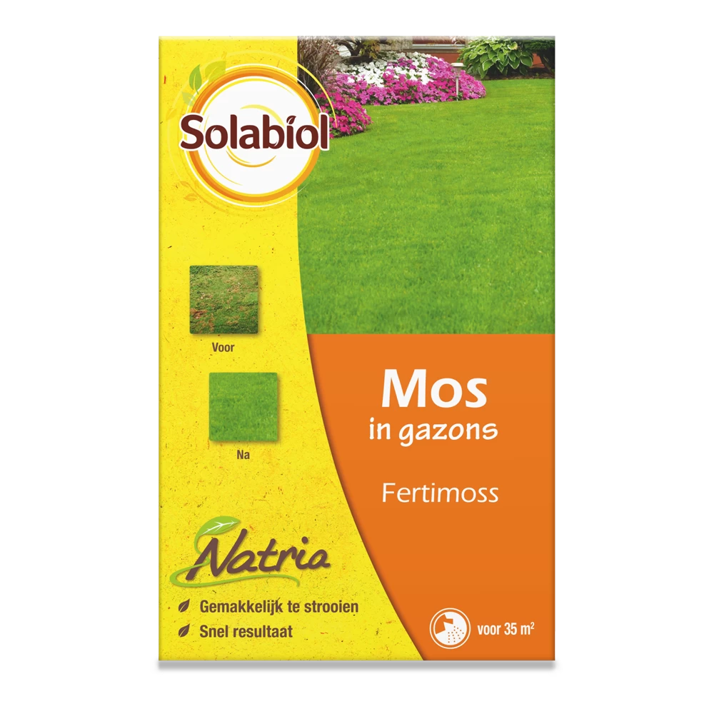 Solabiol Fertimoss 2,8 Kg - Onkruid En Aanslag 3 Solabiol Fertimoss 2,8 Kg - Onkruid En Aanslag