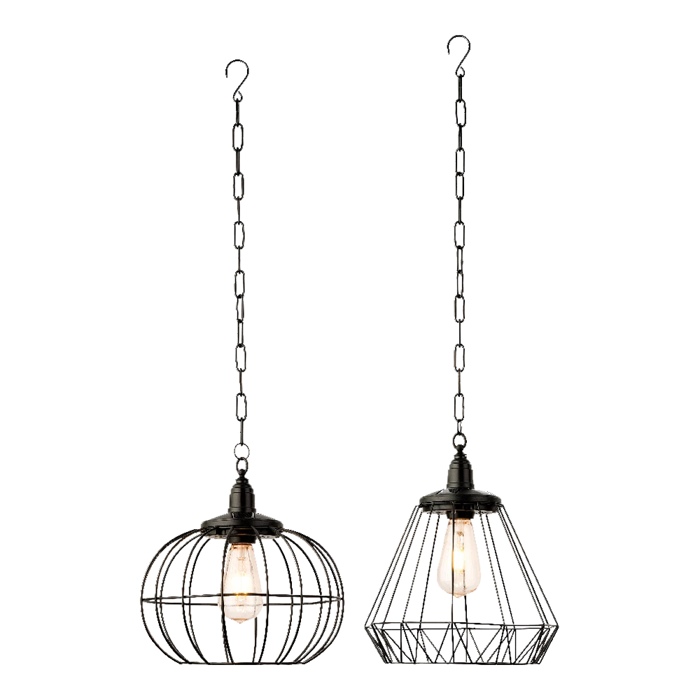 Lumineo Solar Hanglamp - LED - D28.3 X H27cm - Zwart - Assorti - Afbeelding 3