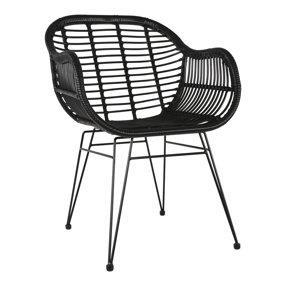 Stoel Moda Zwart 3 Stoel Moda Zwart