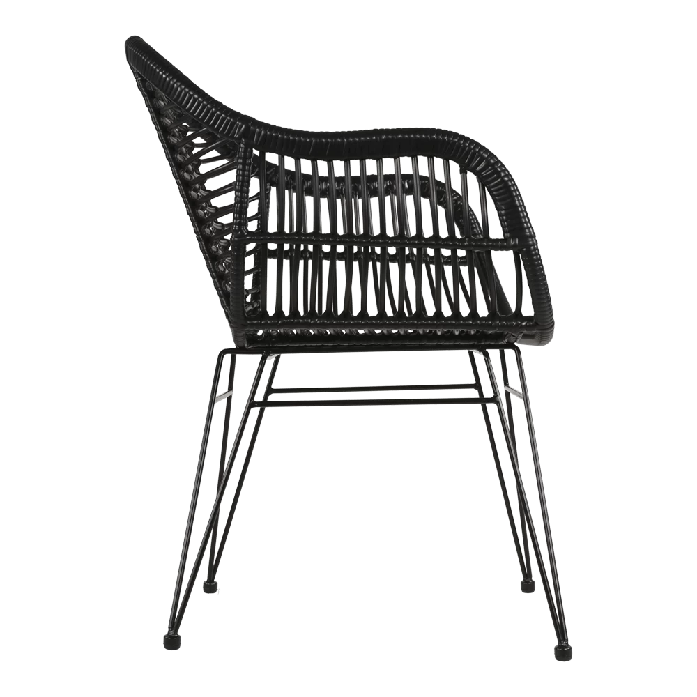 Stoel Moda Zwart 5 Stoel Moda Zwart - Afbeelding 3