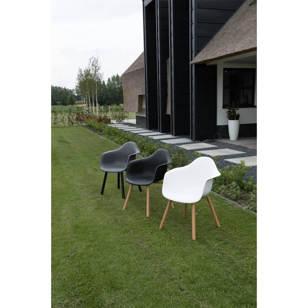 Stoel Montreux Wit 6 Stoel Montreux Wit - Afbeelding 4