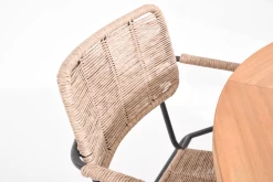 Swing Dining Stoel - Naturel -Tuinbenodigdheden Bevordering swing dining stoel naturel 5 3