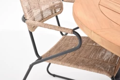 Swing Dining Stoel - Naturel -Tuinbenodigdheden Bevordering swing dining stoel naturel 6 3