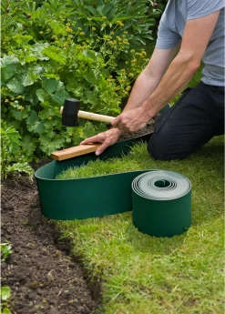 Tuinborderrand PE Groen 3mm - 10x0,15m - Nature 10 Tuinborderrand PE Groen 3mm - 10x0,15m - Nature -Tuinbenodigdheden Bevordering tuinborderrand pe groen 3mm 10x0 15m nature 4