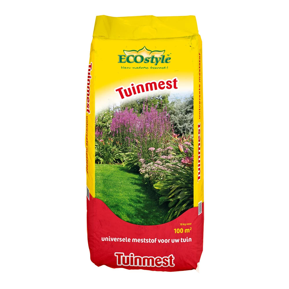 EcoStyle Tuinmest 10kg - Tuinplanten Voeding, Gazonmeststof 3 EcoStyle Tuinmest 10kg - Tuinplanten Voeding, Gazonmeststof