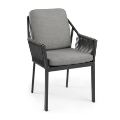 Tuinstoel Liv - Dining Stoel - Charcoal