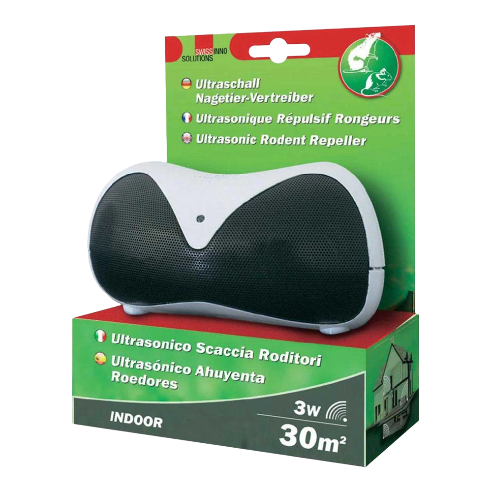 Ultrasoon Knaagdierverdrijver 3 Watt - Insecten En Ongedierte 3 Ultrasoon Knaagdierverdrijver 3 Watt - Insecten En Ongedierte