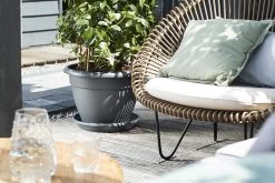 Plantenschotel Elho Universeel Rond 48cm - Antraciet -Tuinbenodigdheden Bevordering universele schotel rond 48cm schotel antraciet 6 13