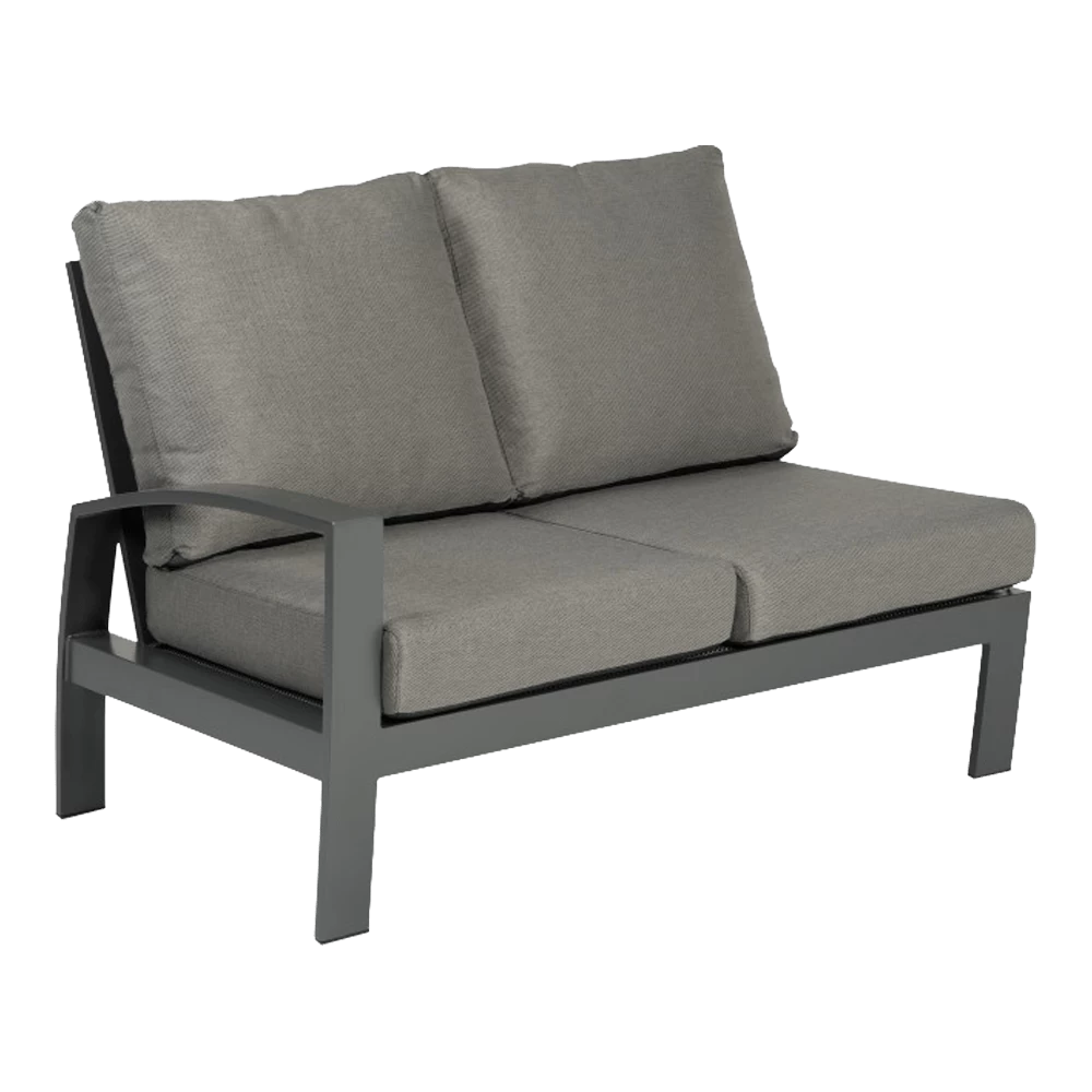 Valencia Lounge 2-zits Rechts - Charcoal 3 Valencia Lounge 2-zits Rechts - Charcoal