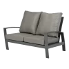 Valencia Lounge 2-zitsbank - Charcoal 2 Valencia Lounge 2-zitsbank - Charcoal -Tuinbenodigdheden Bevordering valencia lounge 2 zitsbank charcoal 1