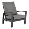 Valencia Loungestoel - Charcoal -Tuinbenodigdheden Bevordering valencia loungestoel charcoal 1 1