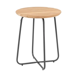 Verdi Side Tafel - U00f8 45 Cm - Natural Teak 6 Verdi Side Tafel - U00f8 45 Cm - Natural Teak -Tuinbenodigdheden Bevordering verdi side tafel 45 cm natural teak 2