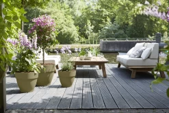 Bloempot Elho Vibia Campana Rond 35cm - Saliegroen -Tuinbenodigdheden Bevordering vibia campana saliegroen bloempot 4 6