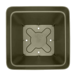 Bloempot Elho Vibia Campana Vierkant 37cm - Saliegroen -Tuinbenodigdheden Bevordering vibia campana vierkant 37 plantenbak saliegroen 3 8