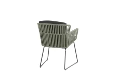 Vitali Dining Stoel - Groen - Incl. Kussens -Tuinbenodigdheden Bevordering vitali dining stoel groen incl kussens 3 2