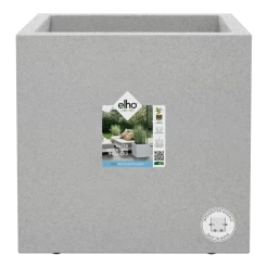 Elho Vivo Next Vierkant Wielen 40cm - Warm Grijs 13 Elho Vivo Next Vierkant Wielen 40cm - Warm Grijs -Tuinbenodigdheden Bevordering vivo matt vierkant wielen 40cm warm grijs 5 1