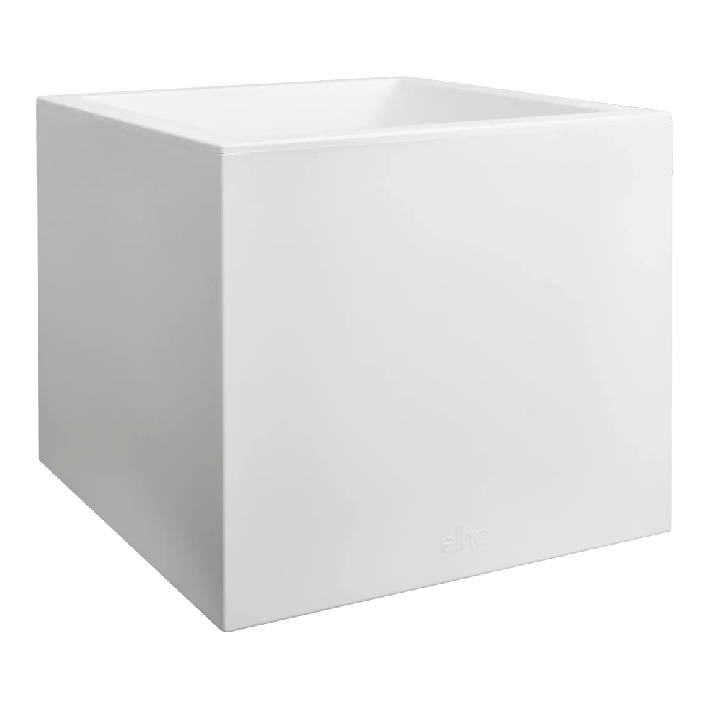 Elho Vivo Next Vierkant Wielen 40cm - Wit 4 Elho Vivo Next Vierkant Wielen 40cm - Wit - Afbeelding 2