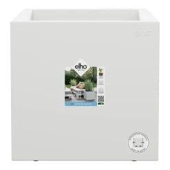 Elho Vivo Next Vierkant Wielen 40cm - Wit 12 Elho Vivo Next Vierkant Wielen 40cm - Wit -Tuinbenodigdheden Bevordering vivo next vierkant wielen 40cm wit 4 1