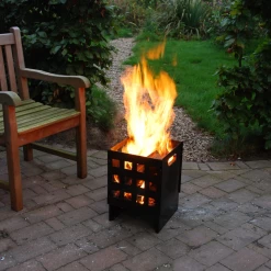 Vuurkorf Vierkant - Fancy Flames -Tuinbenodigdheden Bevordering vuurkorf vierkant fancy flames 4