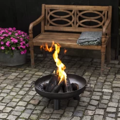 Vuuschaal Staal - D60cm - Fancy Flames -Tuinbenodigdheden Bevordering vuuschaal staal d60cm fancy flames 4