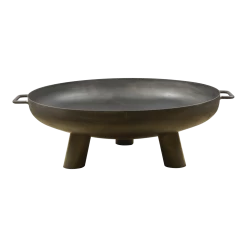 Vuuschaal Staal - D70cm - Fancy Flames